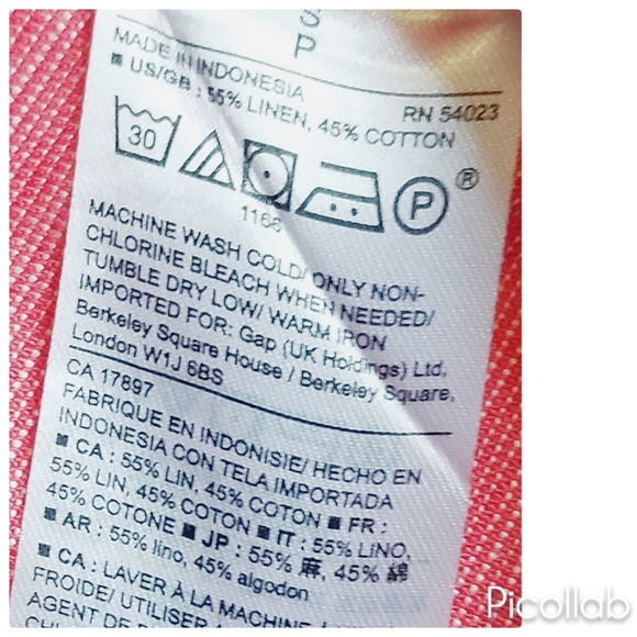 NWT GAP Linen Blend Tank - Picture 5 of 5